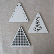 π Set of 3 Christmas Tree Decorations Stitch Kit β DIY Embroidery Craft Kit
