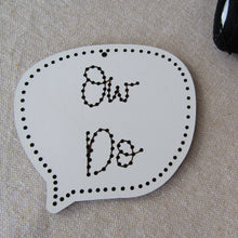 Yorkshire Slang Stitch Kit – DIY Embroidery Craft Set | Yorkshire Gifts | Chuffin Eck, Ey Up, It’ll Be Reyt, Ow Do | Handmade Home Decor Kit