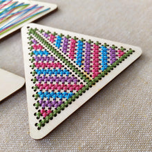 π Set of 3 Christmas Tree Decorations Stitch Kit β DIY Embroidery Craft Kit