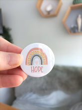 Rainbow Text set of 3 Badges - Button Badge 38mm