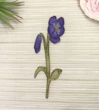 Laser Cut Wooden Violet - Flower - February