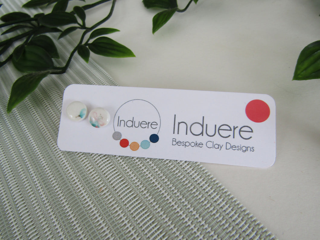 Induere - Polymer Clay Earring | stud 1H