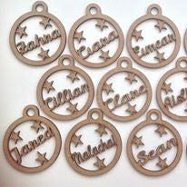 Personalised Christmas Bauble - Fred And Bo