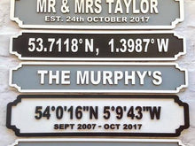 Street name and postcode - Railway Station Vintage Style. Personalised - Fred And Bo