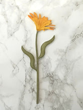 Laser Cut Wooden Aster - Flower In A Test Tube - Birth Month Flower Gift