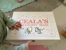 Large Baby Memory Box - Baby Girl