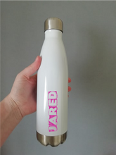 Personalised Sketch Font Chilly Water Bottle 500ml