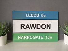 Personalised Road Sign - Fred And Bo