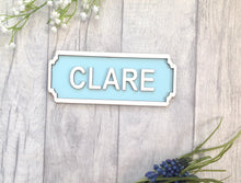 NAME (up to eight characters) personalised Railway street sign vintage style name plaque - Fred And Bo