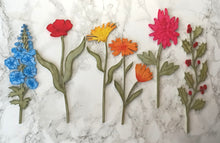 Laser Cut Wooden Marigold- Flower - October