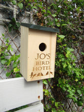 Wild Bird Nesting Box - Personalised Bird Hotel Nesting Box