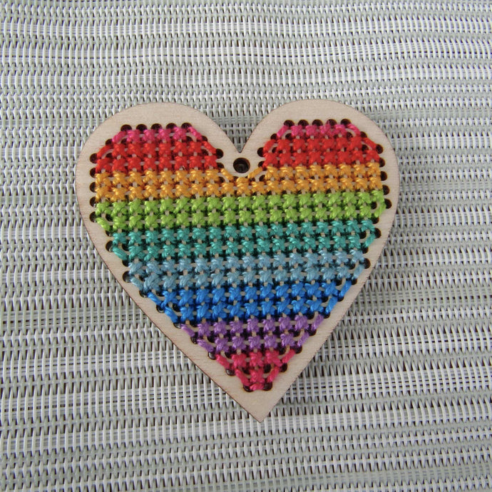 Rainbow Keyring Stitch Kit – Creativity in a Box - LGBTQ+