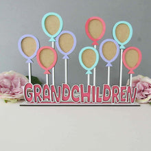 Grandchildren Balloon Photo Frame