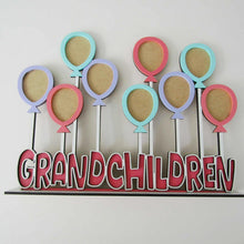 Grandchildren Balloon Photo Frame