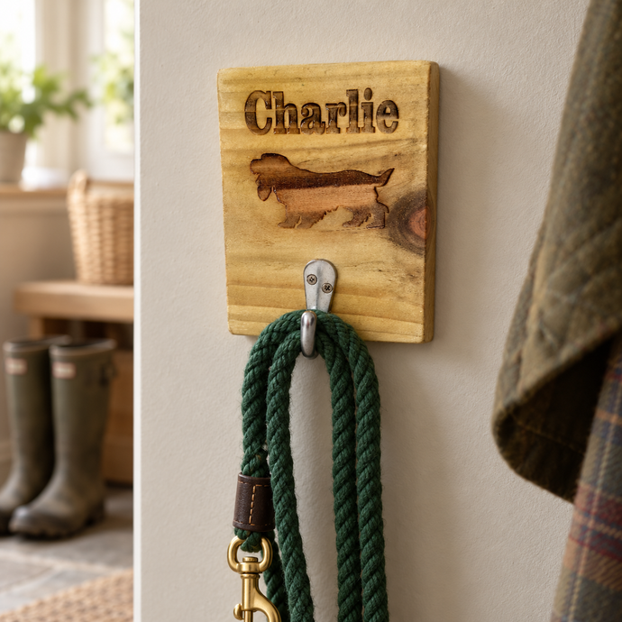 Personalised Dog Lead Holder