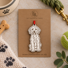 Engraved Cavapoo Dog Breed Christmas Bauble – Personalised Pet Keepsake