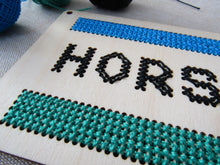 Horsforth Road Sign Stitch Kit – DIY Embroidery Craft Set | Yorkshire Gifts | Handmade Home Decor Kit