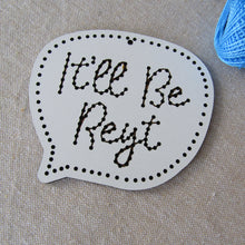 Yorkshire Slang Stitch Kit – DIY Embroidery Craft Set | Yorkshire Gifts | Chuffin Eck, Ey Up, It’ll Be Reyt, Ow Do | Handmade Home Decor Kit