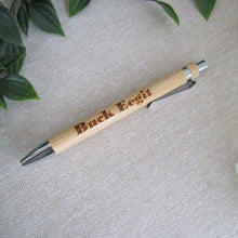Belfast Banter - set of 4 pens - Engraved Bamboo Pen