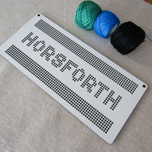 Horsforth Road Sign Stitch Kit – DIY Embroidery Craft Set | Yorkshire Gifts | Handmade Home Decor Kit