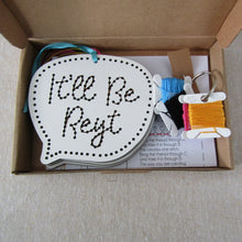 Yorkshire Slang Stitch Kit – DIY Embroidery Craft Set | Yorkshire Gifts | Chuffin Eck, Ey Up, It’ll Be Reyt, Ow Do | Handmade Home Decor Kit