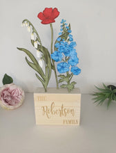 Teacher gift - Thank You For Helping Me Grow - Flower Window Box - 3 Flowers