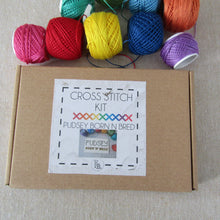 Pudsey Born N Bred - Cross Stitch Kit – Wooden Plaque