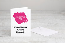 Chuffin ‘Eck - When Words Aren’t Enough - Yorkshire Slang Greeting Card with Badge