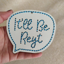 Yorkshire Slang Stitch Kit – DIY Embroidery Craft Set | Yorkshire Gifts | Chuffin Eck, Ey Up, It’ll Be Reyt, Ow Do | Handmade Home Decor Kit