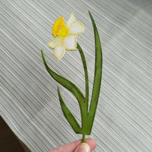 Laser Cut Wooden Narcissus - Flower - December