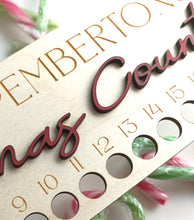 Christmas Countdown - Candy Cane Festive Advent Calendar