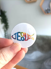 Christian Symbols Badges set of 4 Rainbow - Button Badge 38mm