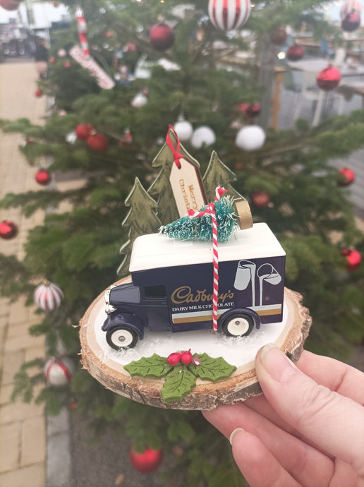 Festive Car - Cadburys Van