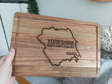 Acacia Wood Chopping Board - Yorkshire Gods Own Country