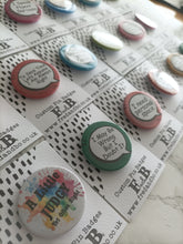 Speech bubble -I Speak My Mind Because It Hurts To Bite My Tongue -Sarcastic Button Badge 38mm