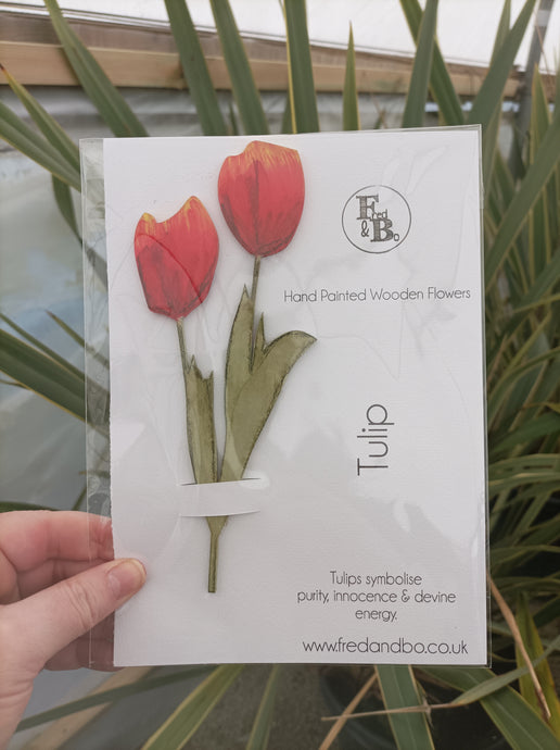 Tulips Laser Cut Flower
