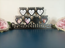 Personalised Grandchildren Photo Frame Stand