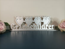 Personalised Grandchildren Photo Frame Stand