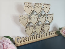 Personalised Grandchildren Photo Frame Stand