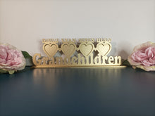Personalised Grandchildren Photo Frame Stand
