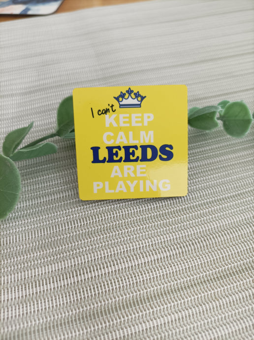 Magnet - I Can't Keep Calm Leeds Are Playing