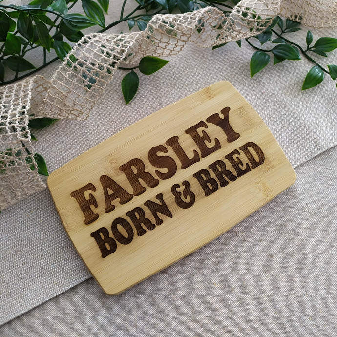 Bamboo Serving Board - Chopping Board - Farsley Born & Bred