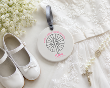 Ceramic Religious sacrament of First Holy Communion Hanging Decoration