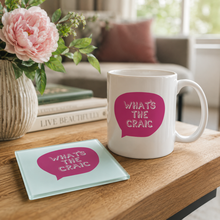 Belfast Slang Whats The Craic printed ceramic mug