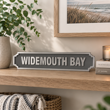 Longitude Latitude custom coordinate street sign personalised