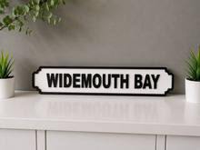 Longitude Latitude custom coordinate street sign personalised