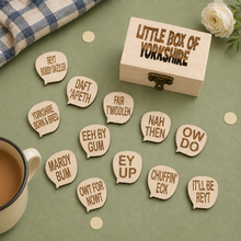 Little Box of Yorkshire Sayings – Wooden Keepsake Gift