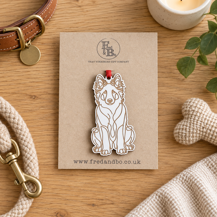 Engraved German Shepherd Dog Breed Christmas Bauble – Personalised Pet Keepsake