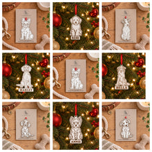 Engraved Pug Dog Breed Christmas Bauble – Personalised Pet Keepsake