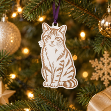 Personalised Cat Christmas Bauble – Bespoke Pet Ornament Created From Your Photo